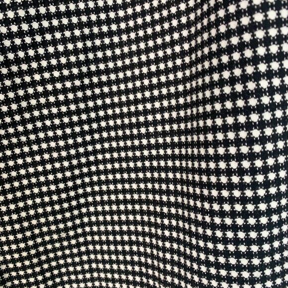 Express Black & White Patterned Editor Pants - Picture 7 of 8